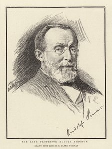 El difunto profesor Rudolf Virchow de Theodore Blake Wirgman